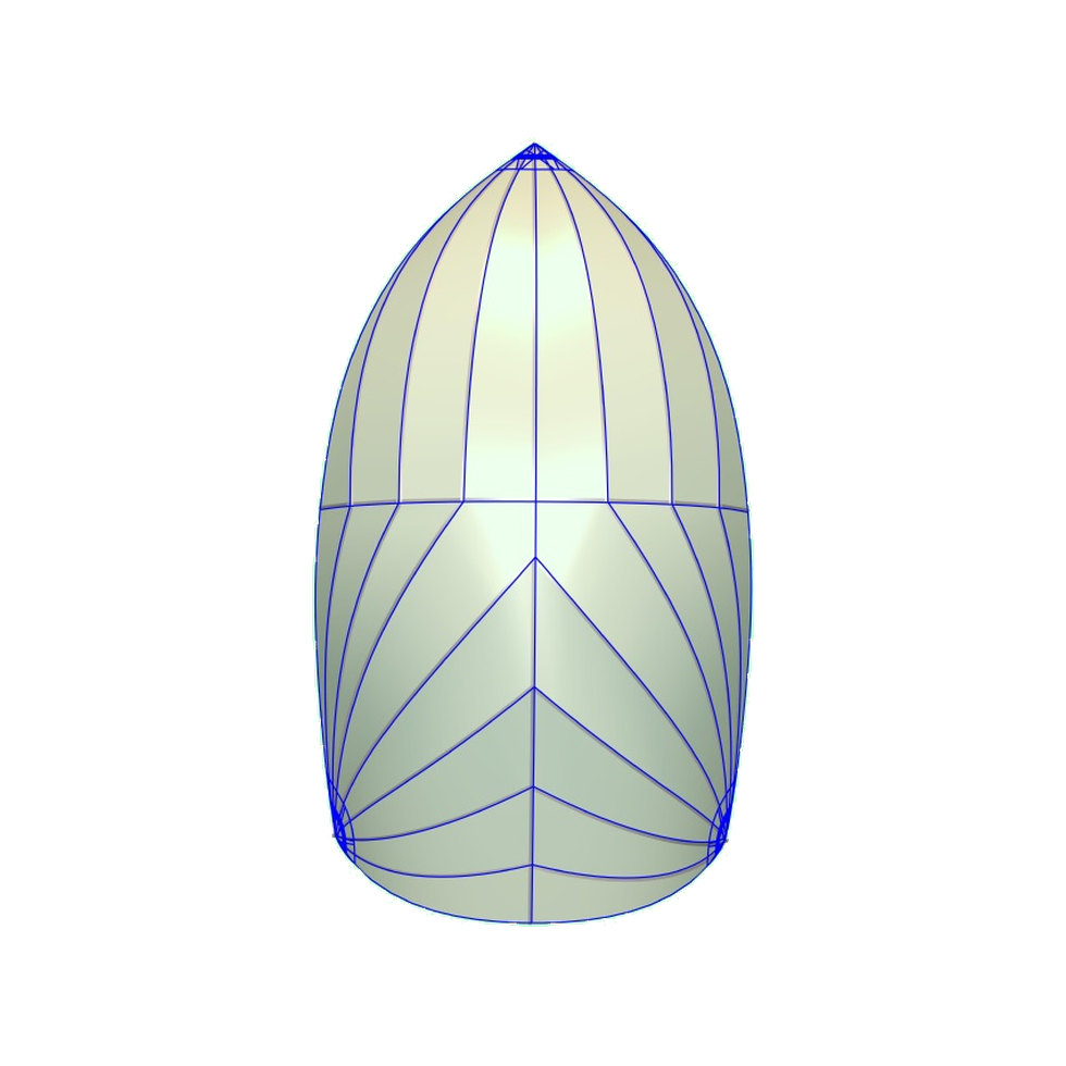 One Design Cadet spinnaker